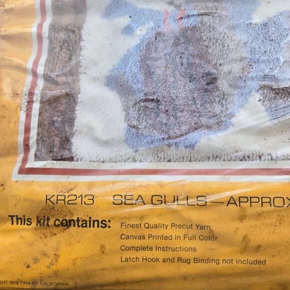 Vintage Contessa Latch Hook Rug Kit, model KR213 - Picture 7 of 8